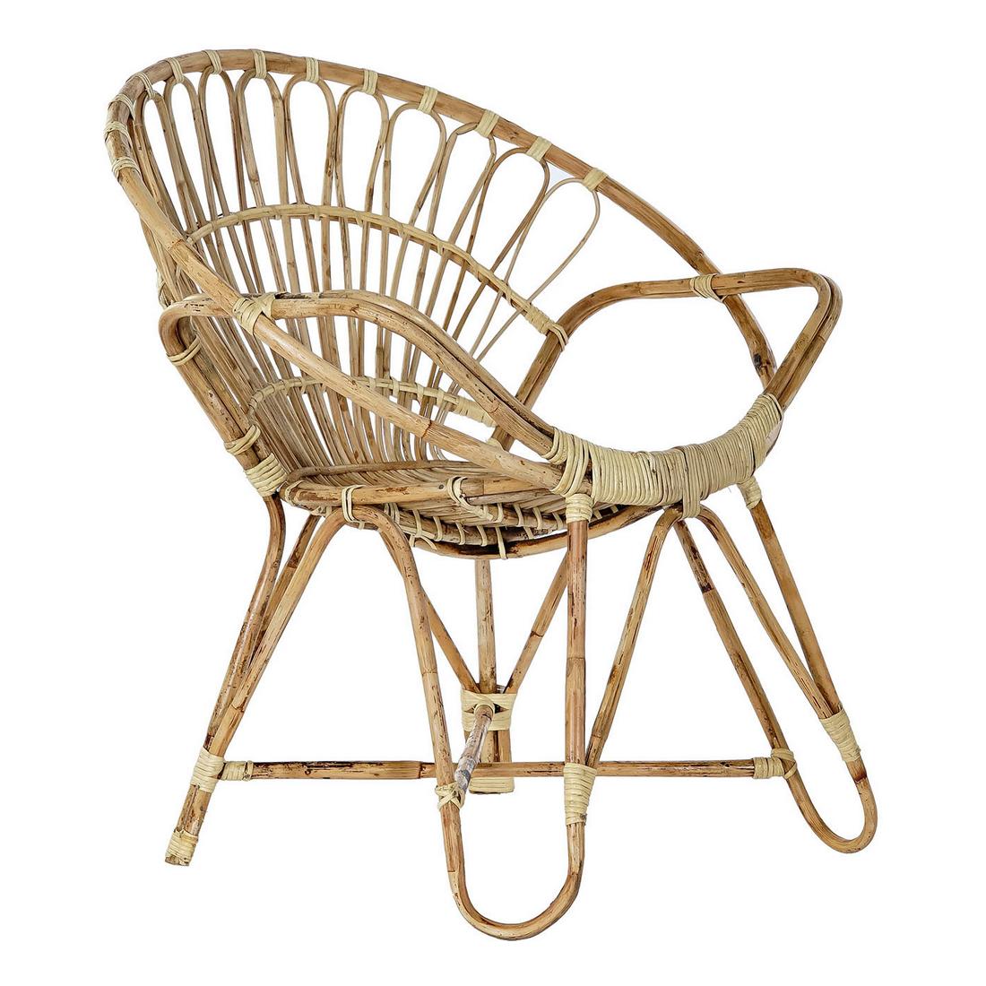 Garden chair DKD Home Decor 8424001825158 77 x 58 x 85 cm Rattan
