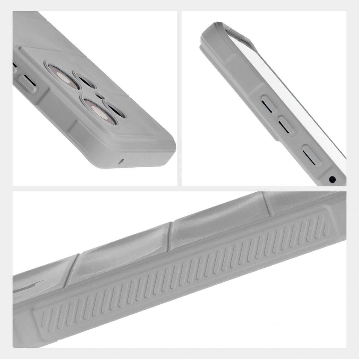 Bizon Case Tur Motorola Edge 50 Pro light grey