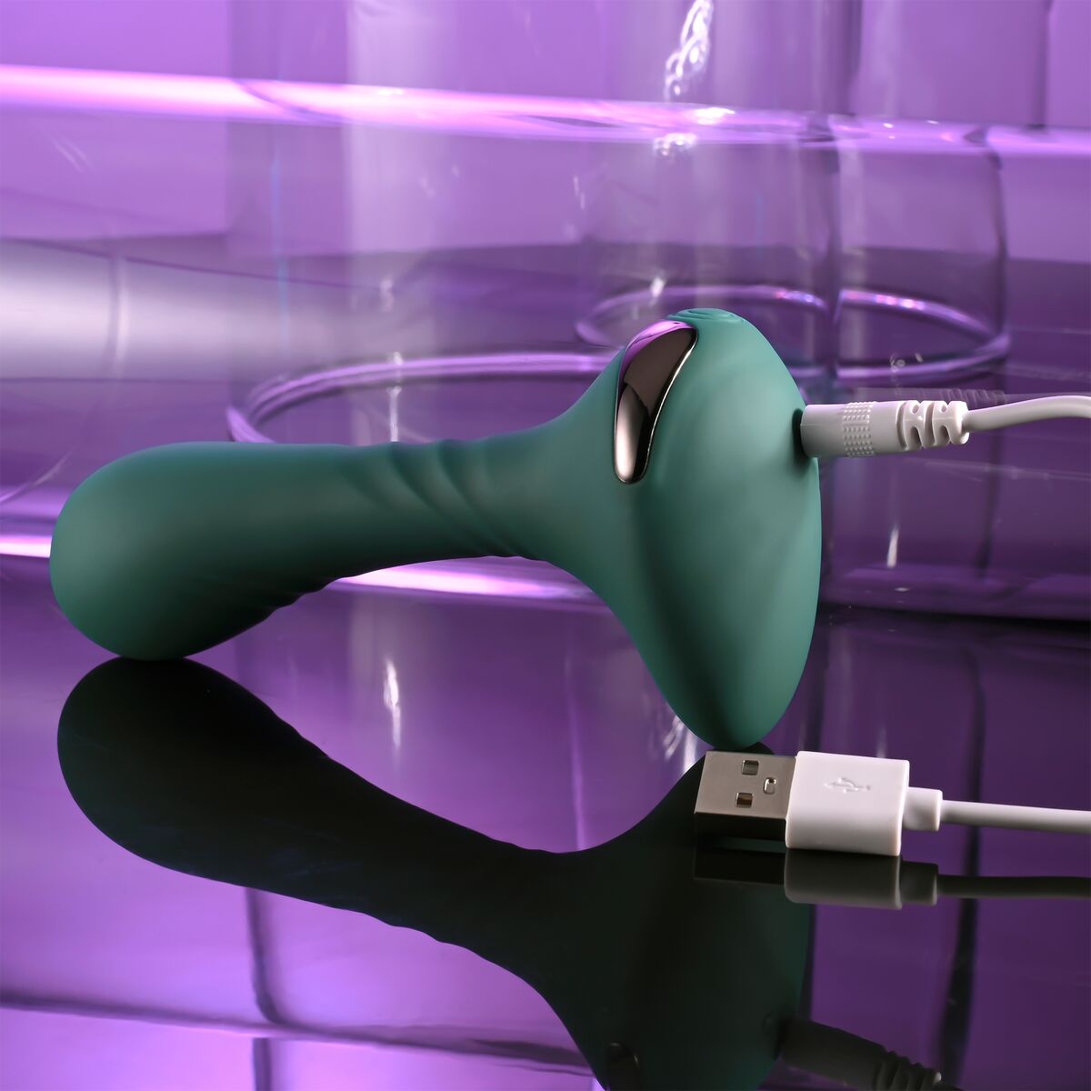 Anal plug Evolved Gender X Green (8,3 cm)
