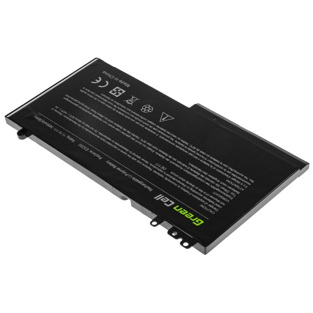 Notebook Battery Green Cell DE117 Black 3400 mAh