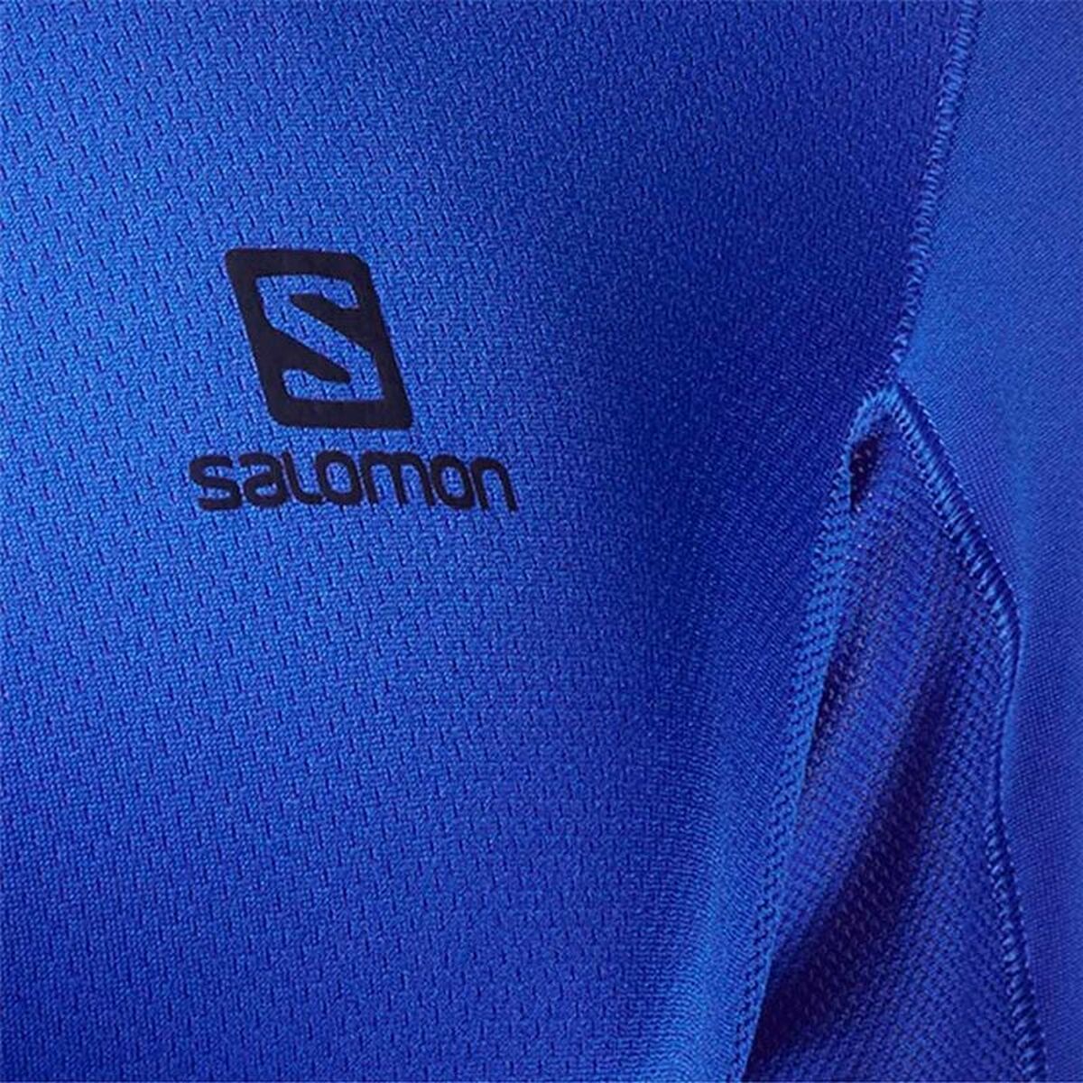 Men’s Short Sleeve T-Shirt Salomon Agile Dark blue