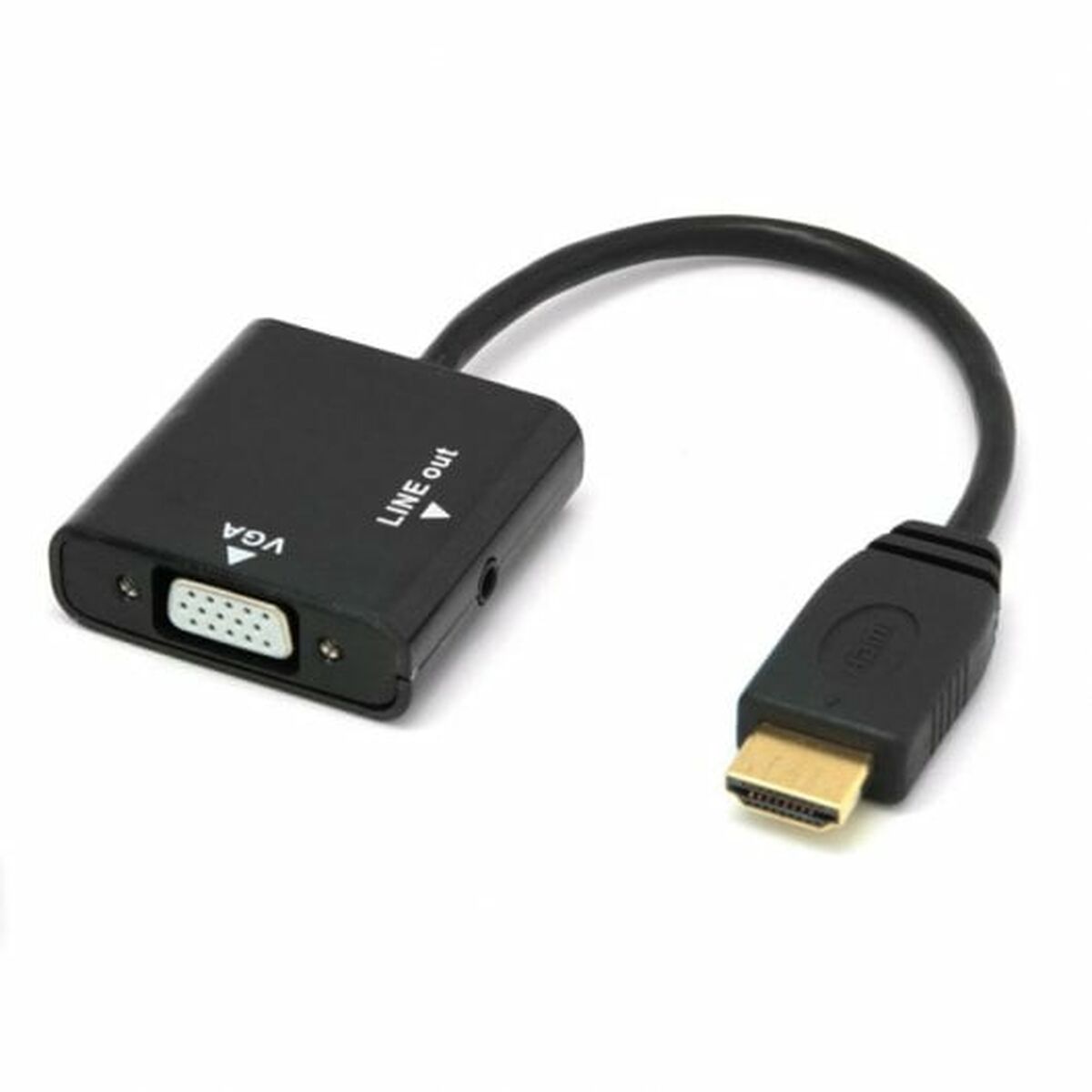Current Adaptor PcCom Essential HDMI VGA Jack 3.5 mm