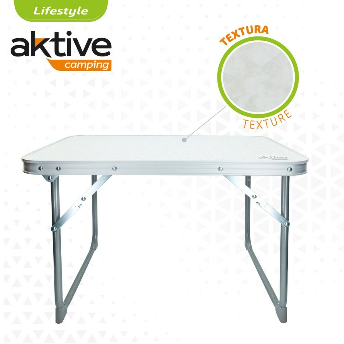 Table Klapptisch Aktive Weiß 60 x 40 x 40 cm (4 Stück)