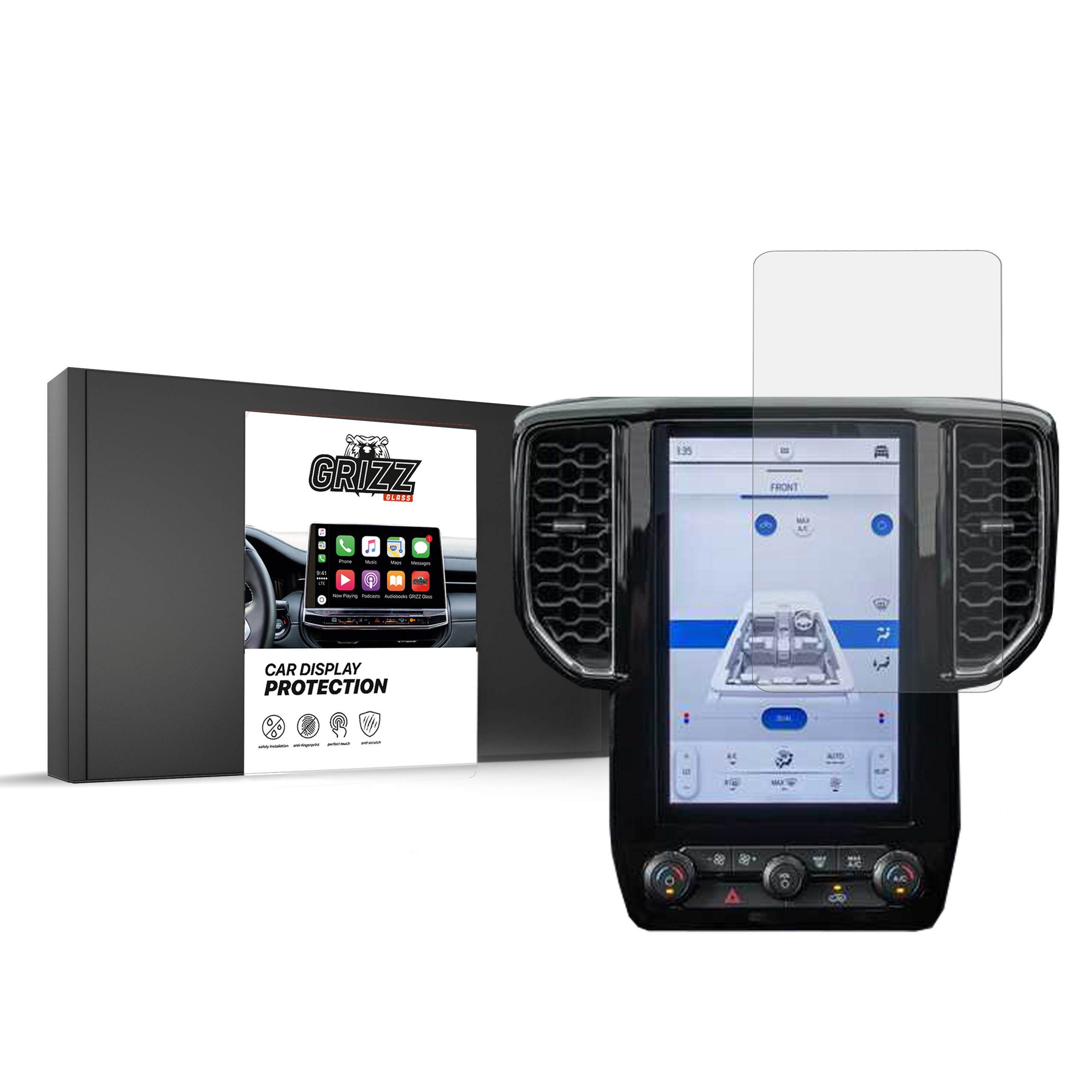 GrizzGlass CarDisplay Protection Ford Ranger 6 2021