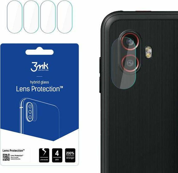 3MK Lens Protection Samsung Galaxy XCover 6 Pro [4 PACK]