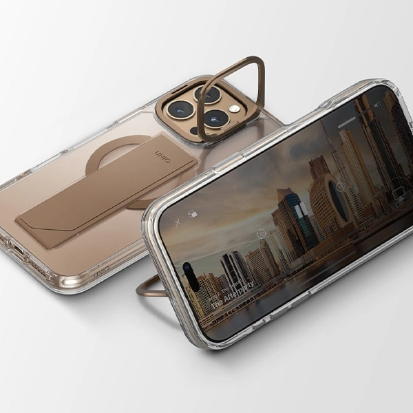UNIQ Heldro Max Apple iPhone 16 Pro Max Magclick Charging clear lucent