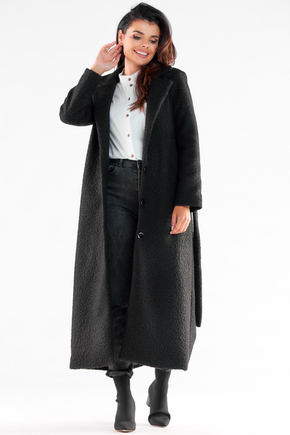  Coat model 173855 awama  black