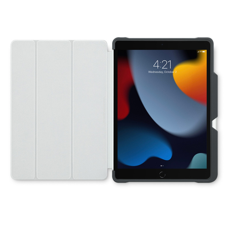 STM DuxShell Duo Apple iPad 10.2 2019/2020/2021 (7, 8, 9 gen) MIL-STD-810G (Black)