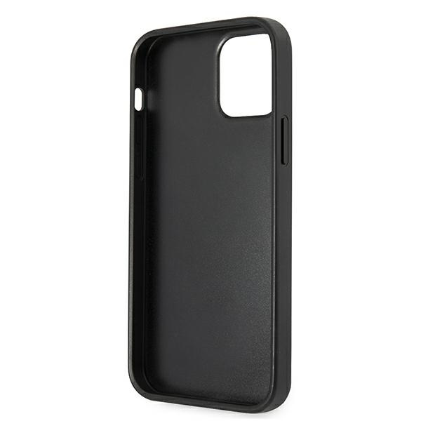 Guess GUHCP12M4GMGGR Apple iPhone 12/12 Pro grey hardcase 4G Big Metal Logo