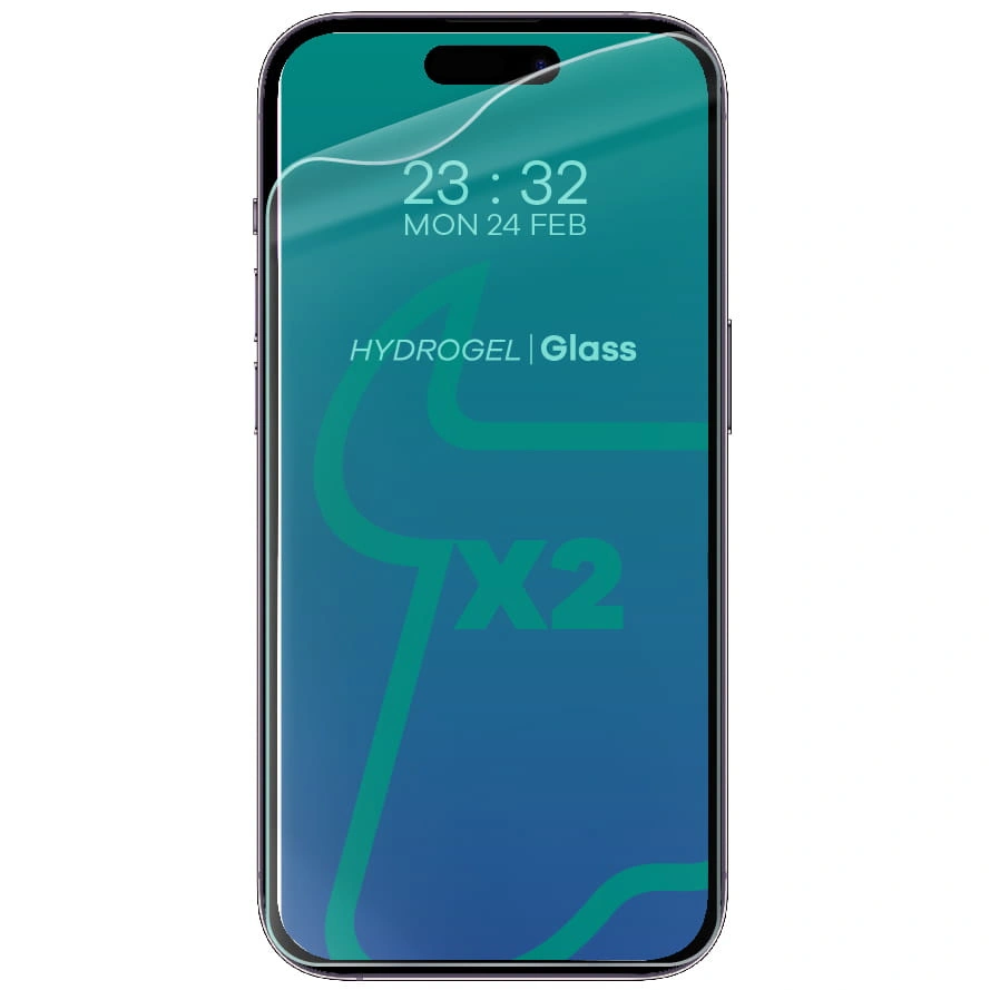 Bizon Glass Hydrogel Apple iPhone 14 Pro [2 PACK]