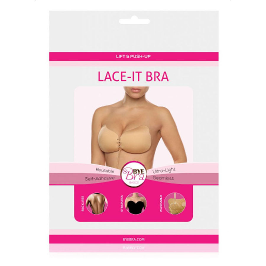 BYEBRA LACE-IT BRA CUP A IN BLACK