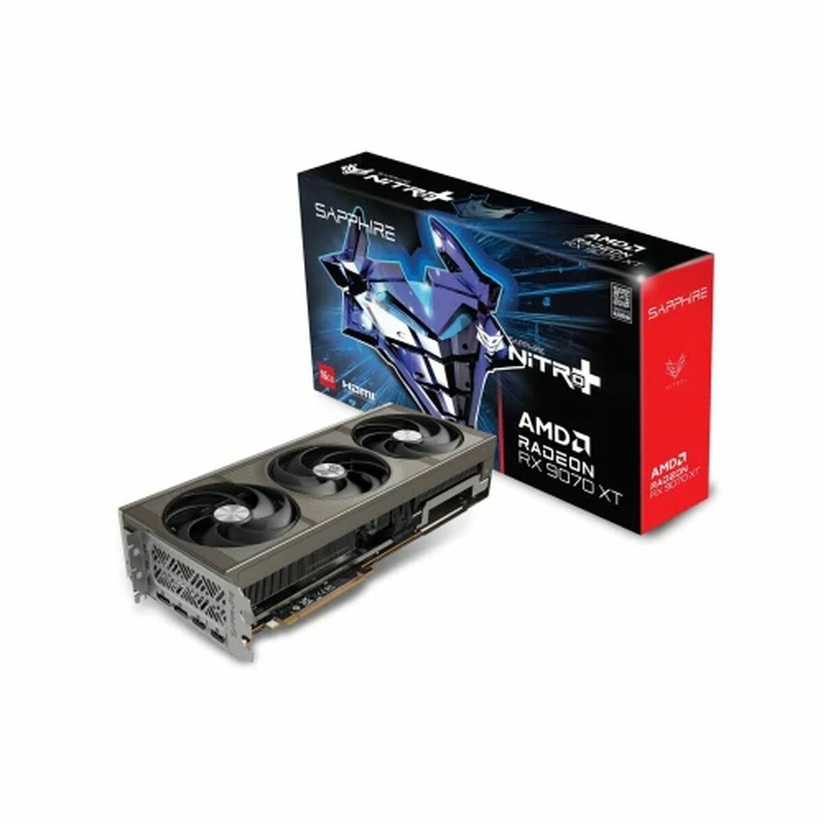 Graphics card Sapphire 11348-01-20G radeon rx 9070 xt 16 GB GDDR6 Graphics card Sapphire 11348-01-20G radeon rx 9070 xt 16 GB GDDR6