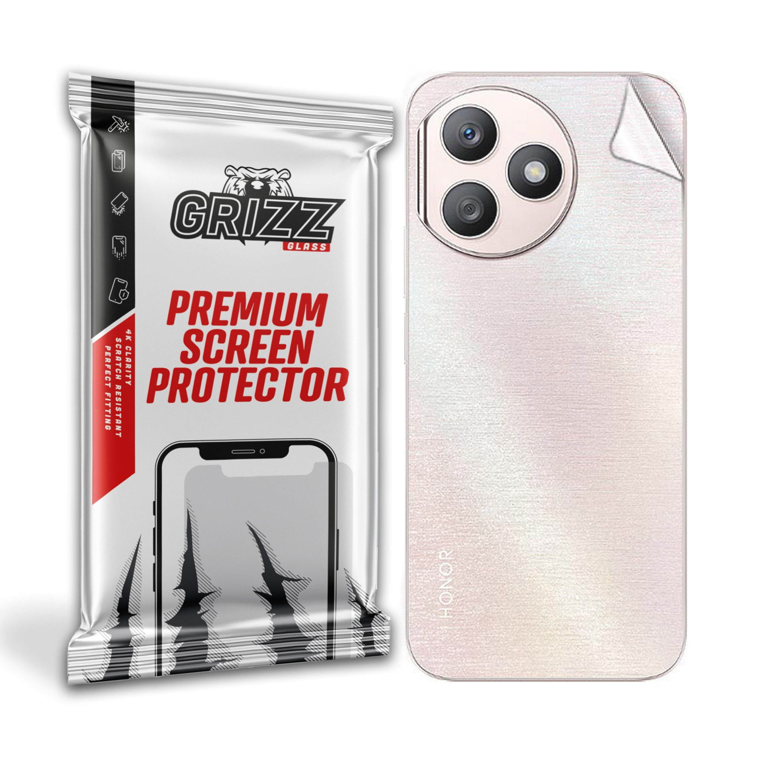 GrizzGlass SatinSkin Honor X50i Plus