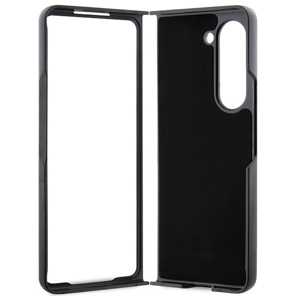 Karl Lagerfeld KLHCZFD5SAPKINPK Samsung Galaxy Z Fold5 hardcase Saffiano Monogram Ikonik Pin black