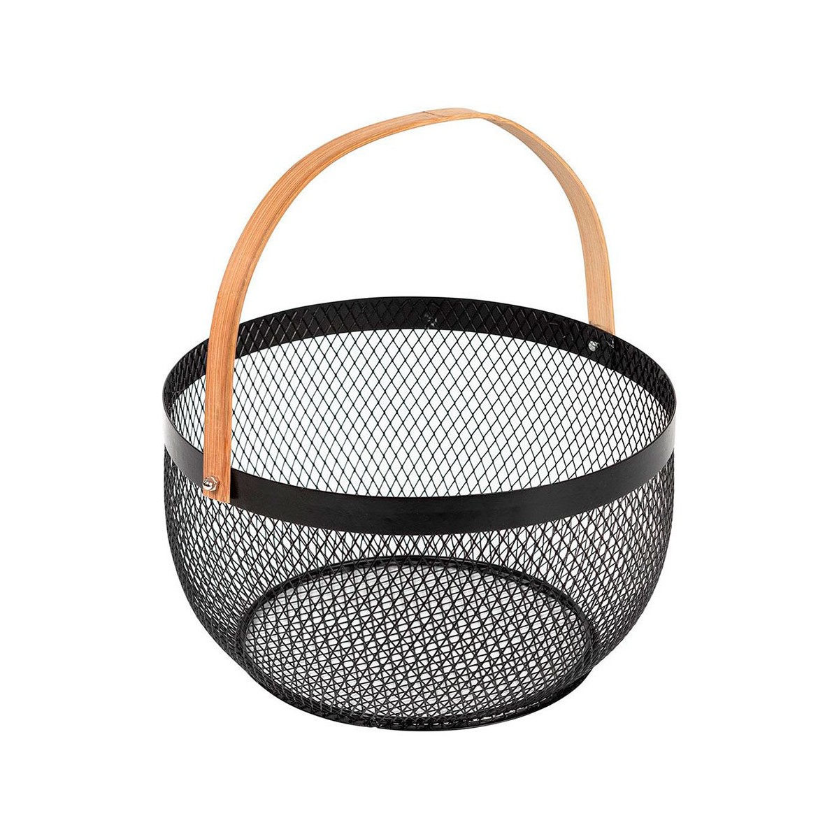 Wire Basket 5five Noir Kitchen Black Metal