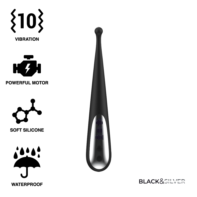 BLACK&SILVER- KENNETH STIMULATING VIBE
