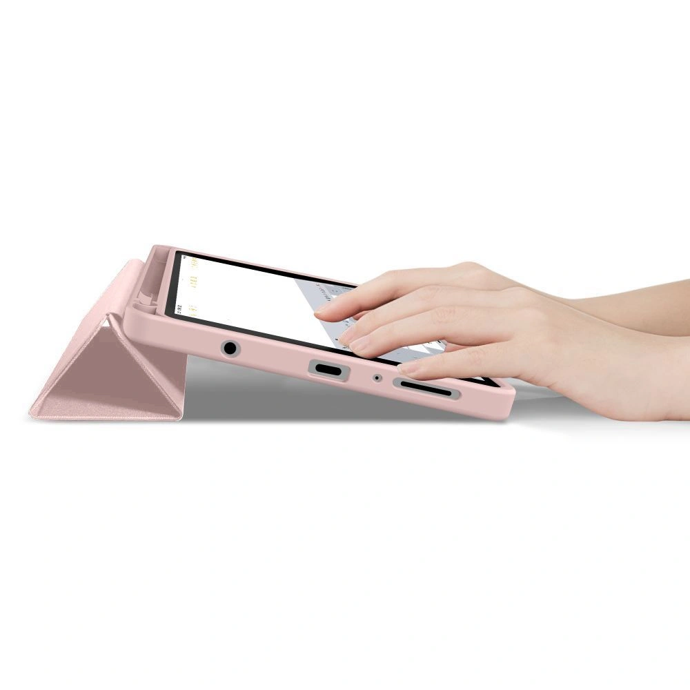 Etui Tech-Protect SmartCase Pen do Samsung Galaxy Tab A9 / A11 8.7 X110 / X115 / X133 / X135 Pink