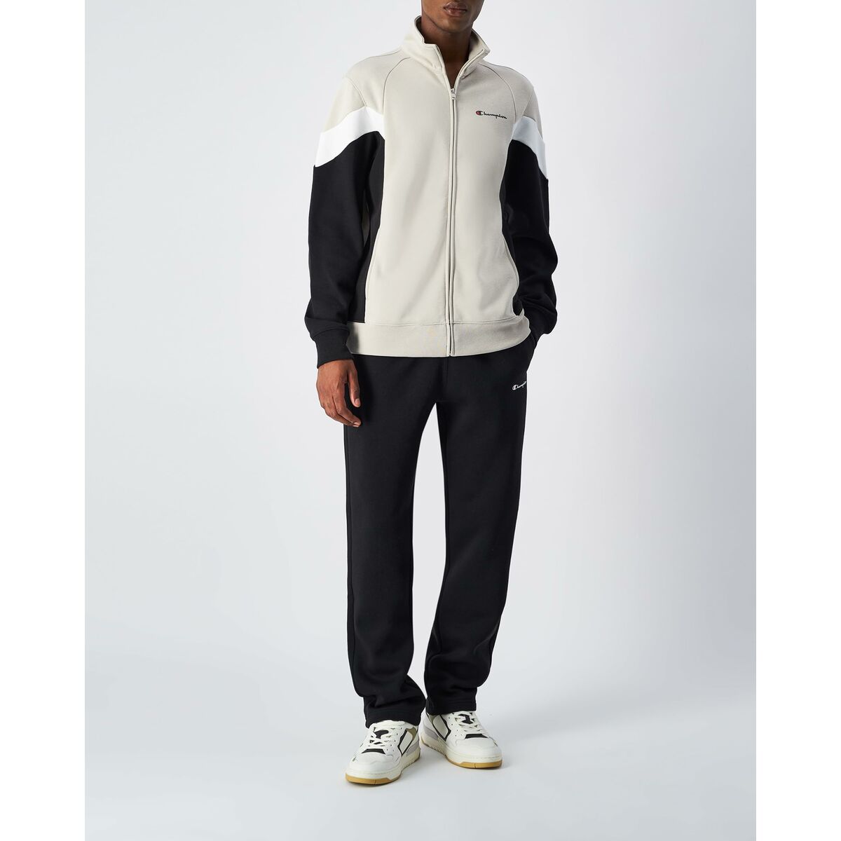 Tracksuit for Adults Champion CHAMPION HALF ZIP SWEATSHIRT 220290 SVL Black Men