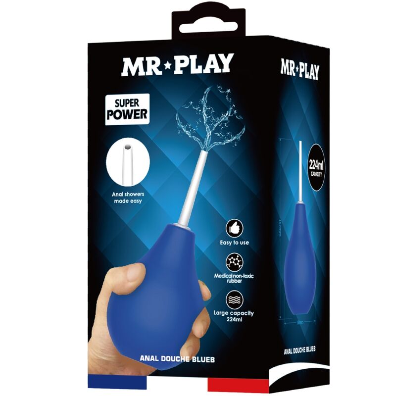 MR PLAY - ANAL DOUCHE BLUEB SUPER POWER BLUE