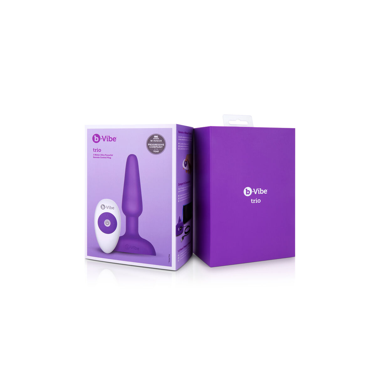 Trio Remote Control Plug Purple B-Vibe 05882530000 Trio Remote Control Plug Purple B-Vibe 05882530000