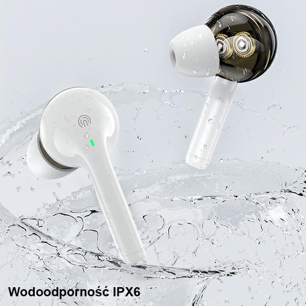 AWEI earphones Bluetooth T12 TWS white