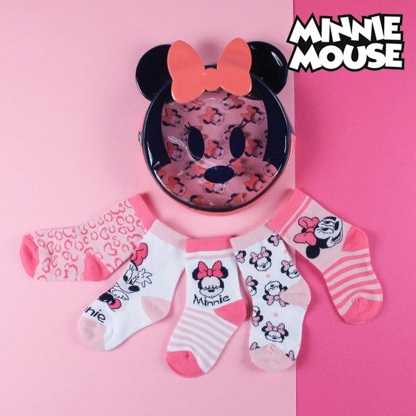 Socks Minnie Mouse (5 pairs) Multicolour