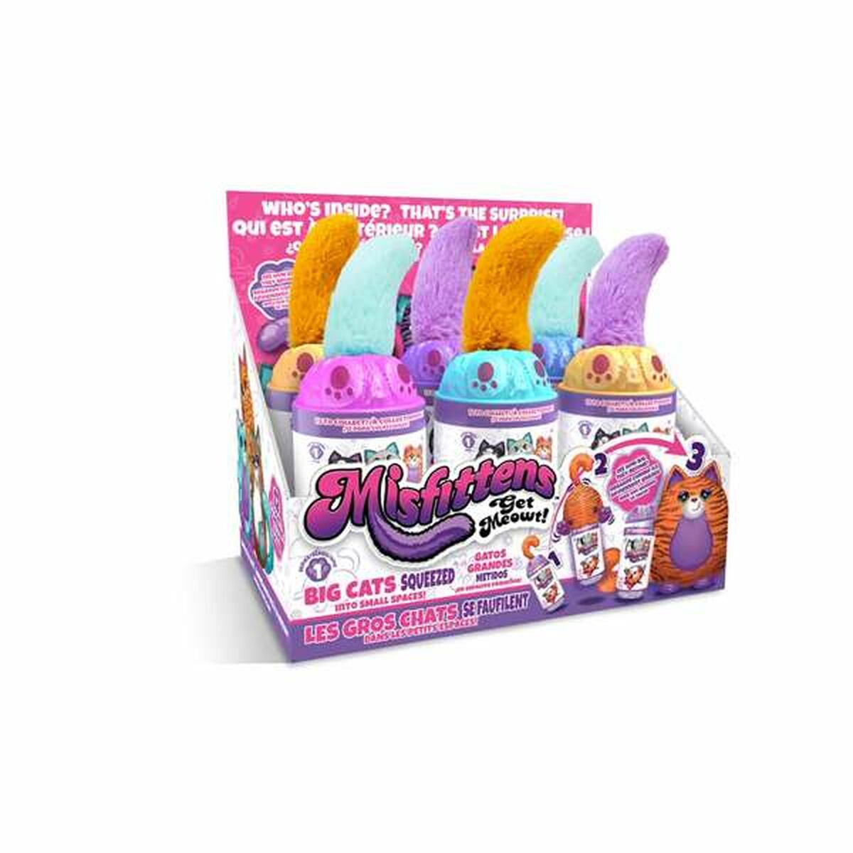 Fluffy toy Bizak Mimimiau Cat 24 cm (1 Unit) Fluffy toy Bizak Mimimiau Cat 24 cm (1 Unit)