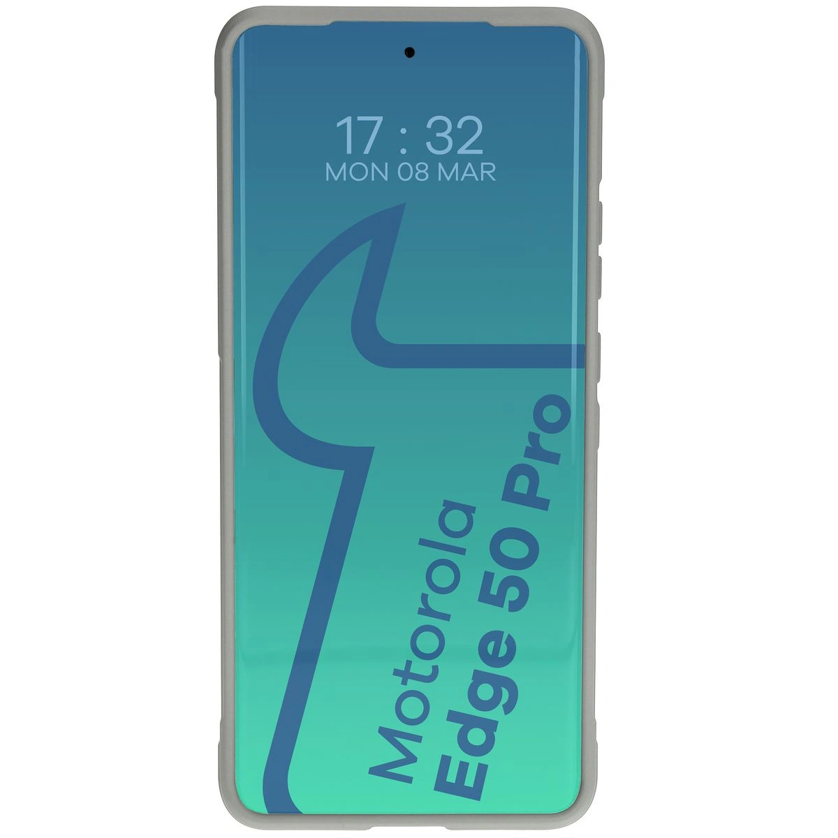 Bizon Case Tur Motorola Edge 50 Pro light grey