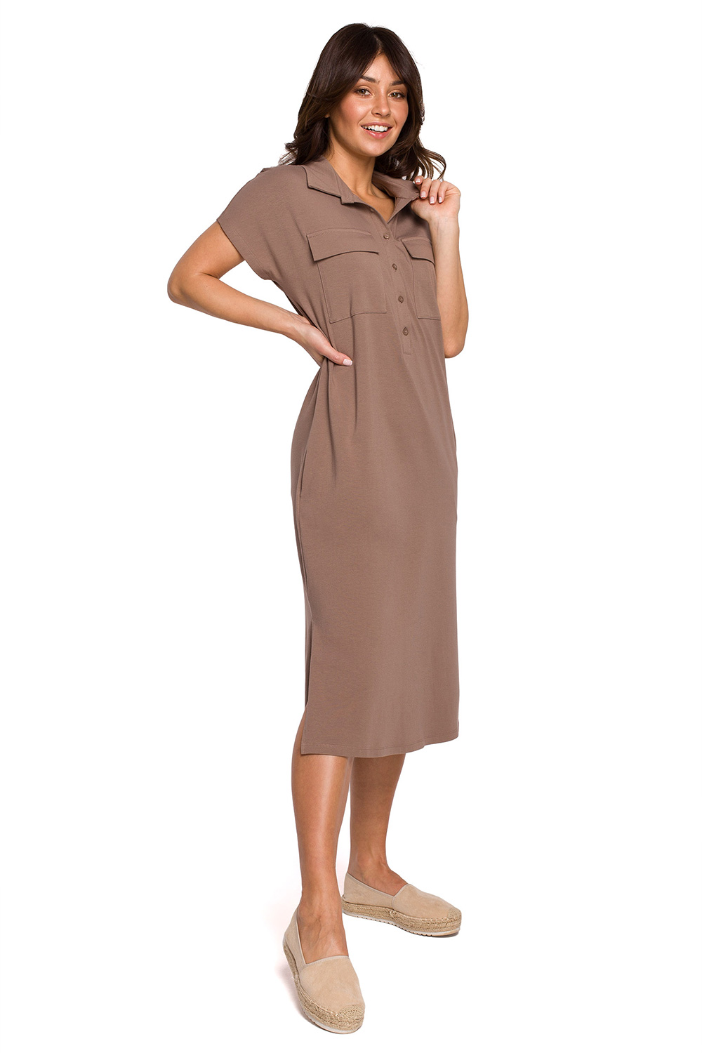  Daydress model 163166 BeWear  brown