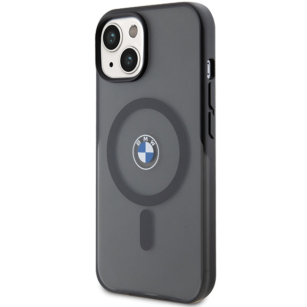 BMW BMHMP15MDSLK Apple iPhone 15 Plus / 14 Plus hardcase IML Signature MagSafe black