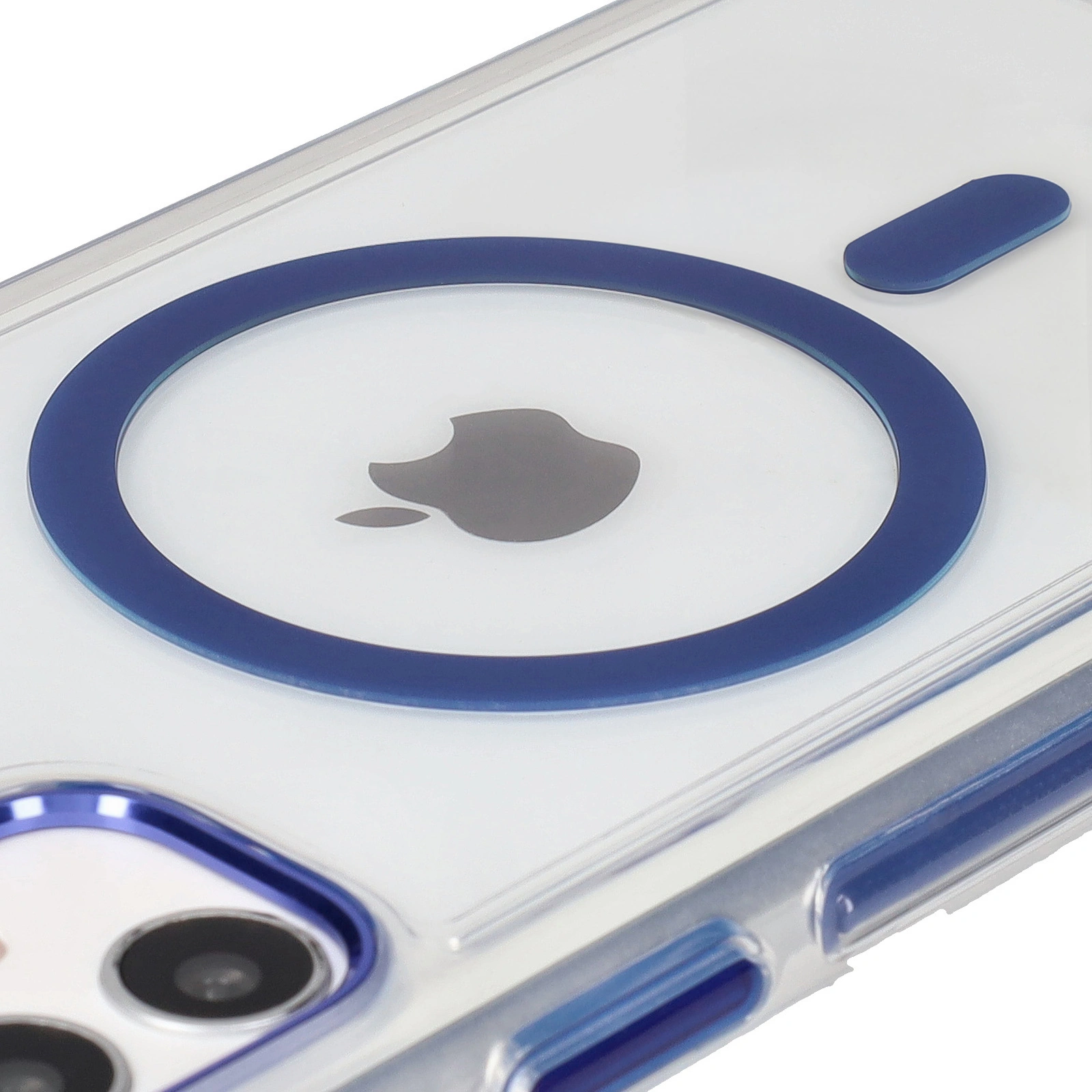 Bizon Case Marco Apple iPhone 11 clear with blue frame