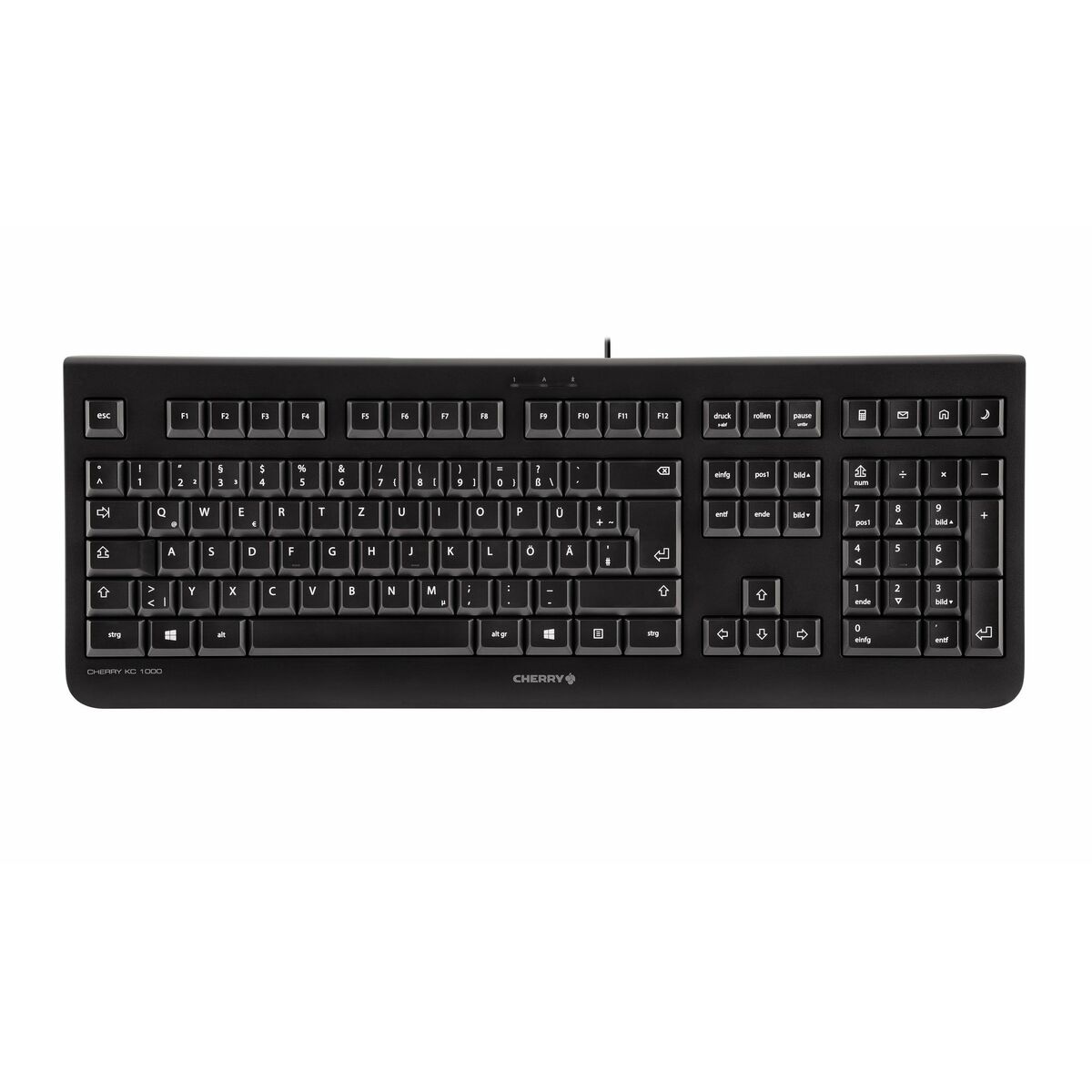 Keyboard Cherry JK-0800FR-2 Black Spanish Qwerty AZERTY Keyboard Cherry JK-0800FR-2 Black Spanish Qwerty AZERTY