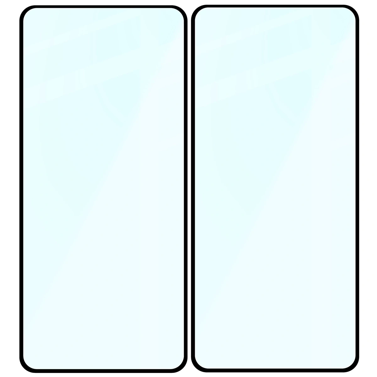 Szkło hartowane Bizon Glass Edge Duo do Xiaomi Redmi Note 11 / 11S 4G czarna ramka [2 PACK]