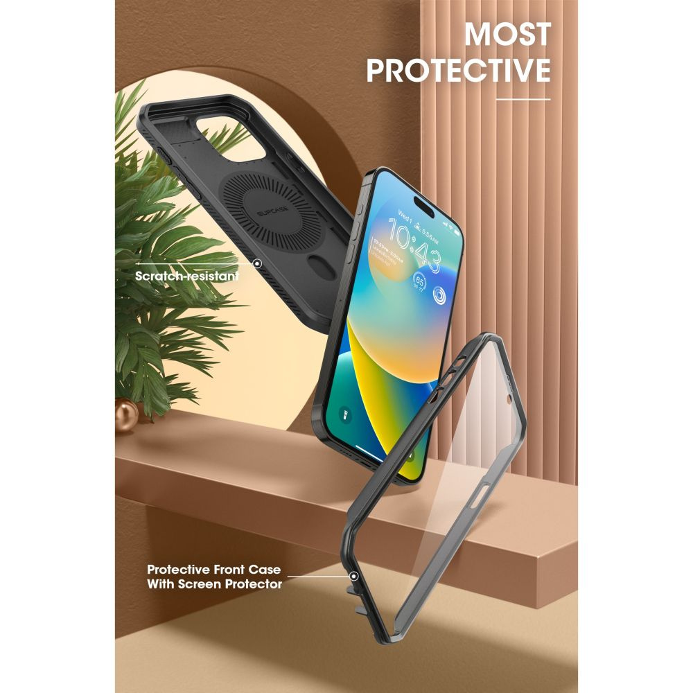 Supcase Unicorn Beetle Pro Mag MagSafe Apple iPhone 15 Pro Black