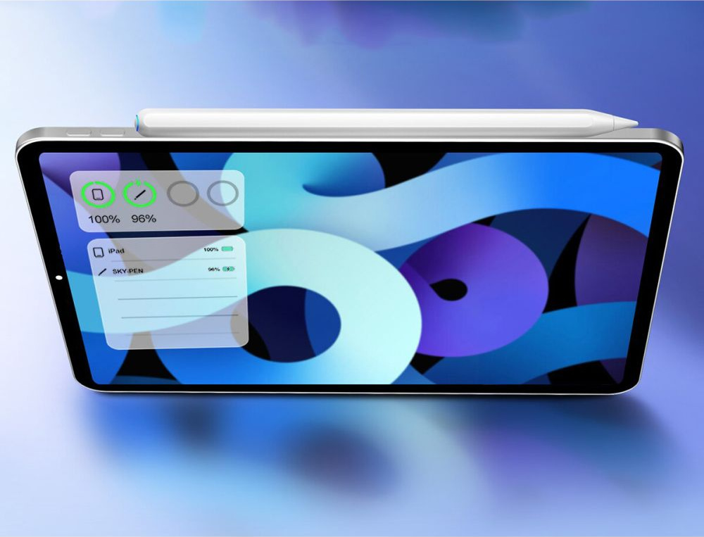 Tech-Protect Digital Stylus Pen 2 to Apple iPad White