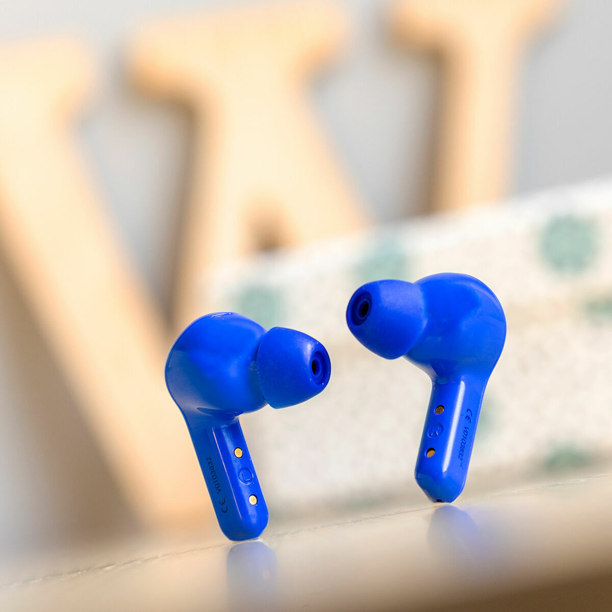 Wireless Headphones Blue InnovaGoods Wireless Headphones Blue InnovaGoods