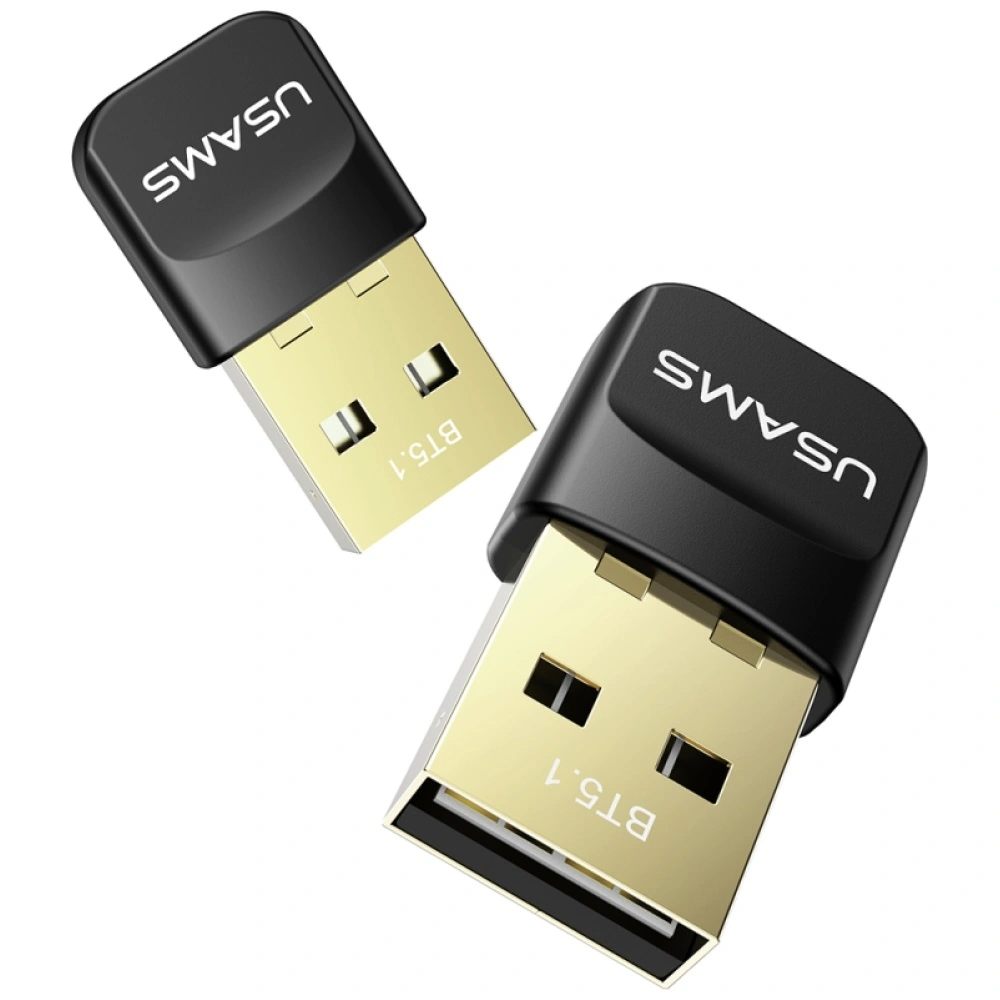 Adapter USB-A Bluetooth 5.1 USAMS ZB321 czarny