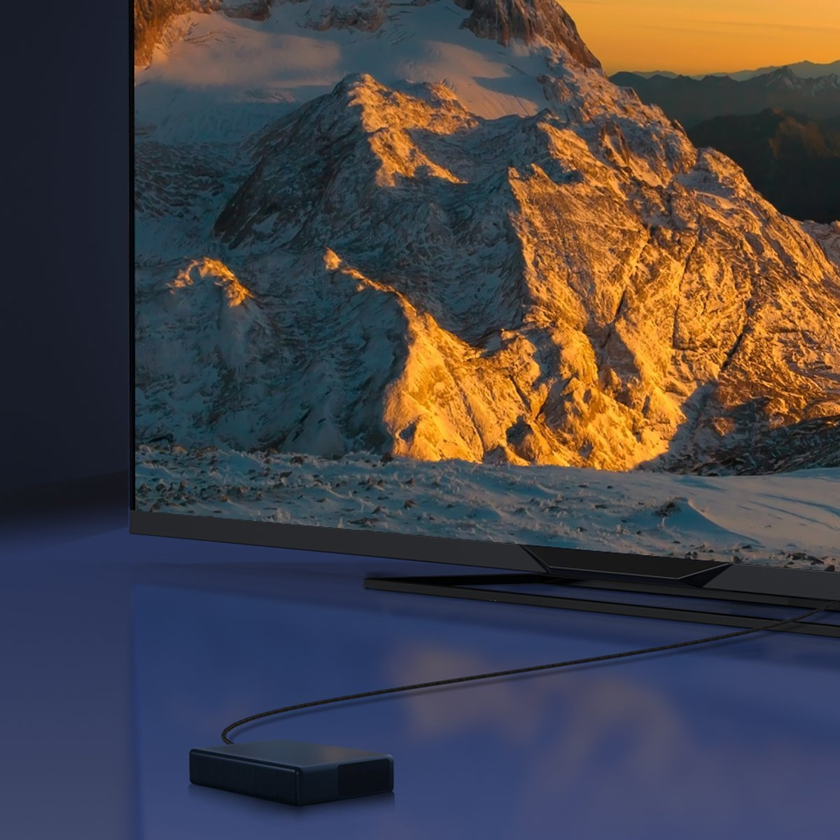 Baseus High Definition Series Cable HDMI 2.1, 8K 60Hz, 3D, HDR, 48Gbps, 2m (black)
