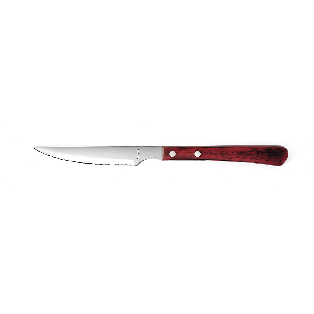 Knife for Chops Amefa Brasero Metal Brown 24 cm 12 Units (Pack 12x)