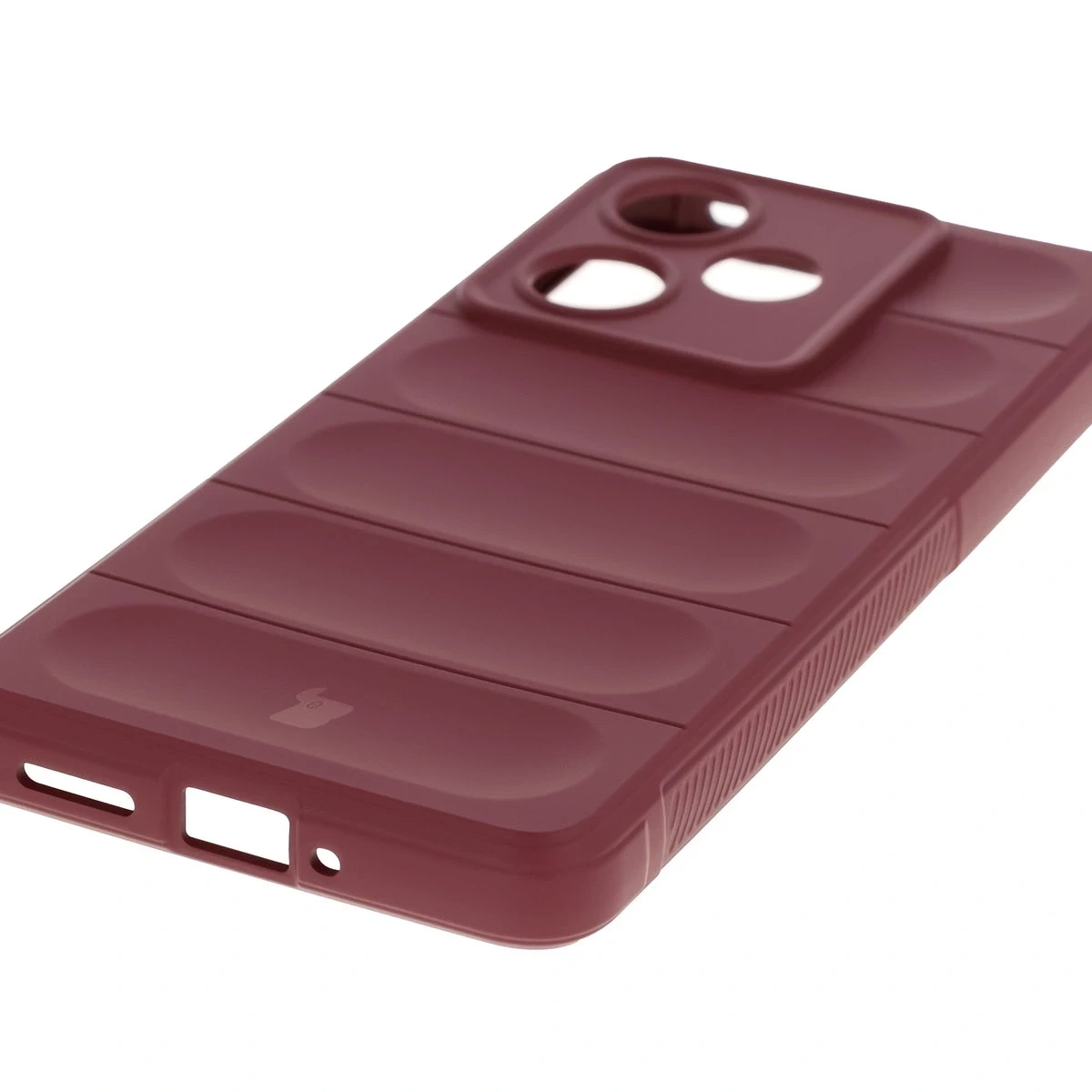 Pancerne etui Bizon Case Tur do Realme GT 7 / 7T burgundowe