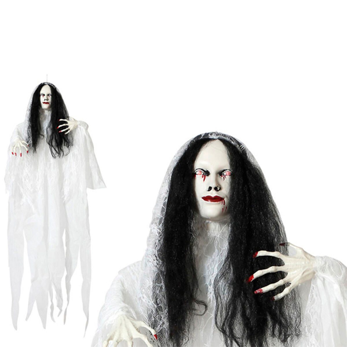 Halloween Decorations S1125772 White 120 cm