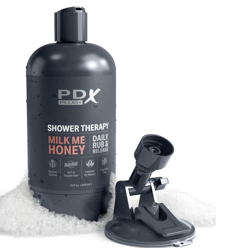 PDX PLUS - STROKER DISCREET DESIGN SHAMPOO BOTTLE MILK ME HONEY CARAMEL
