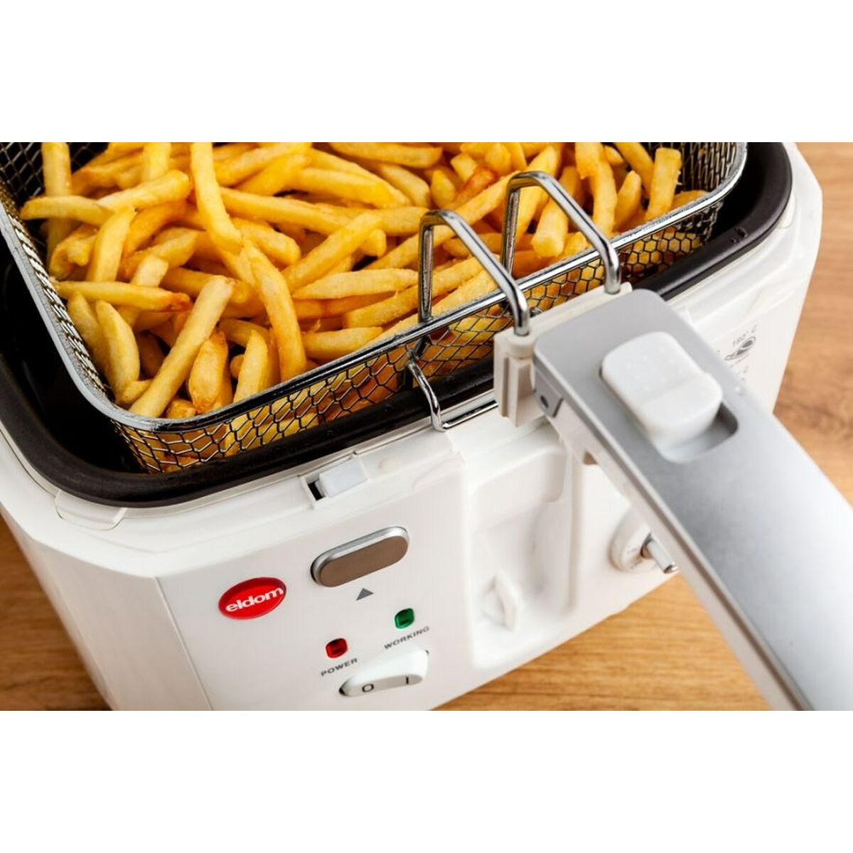 No-Oil Fryer Eldom FREET White Grey 1800 W 1 L 2,5 L No-Oil Fryer Eldom FREET White Grey 1800 W 1 L 2,5 L