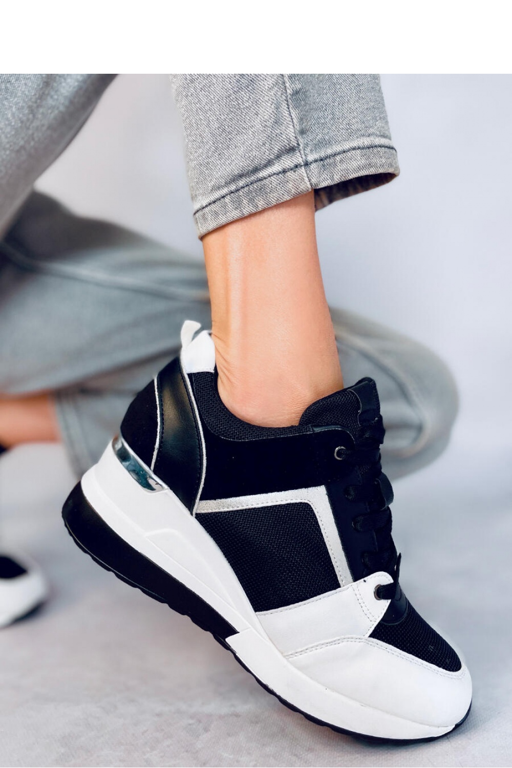 Plateausportschuhe model 178791 Inello schwarz Damen