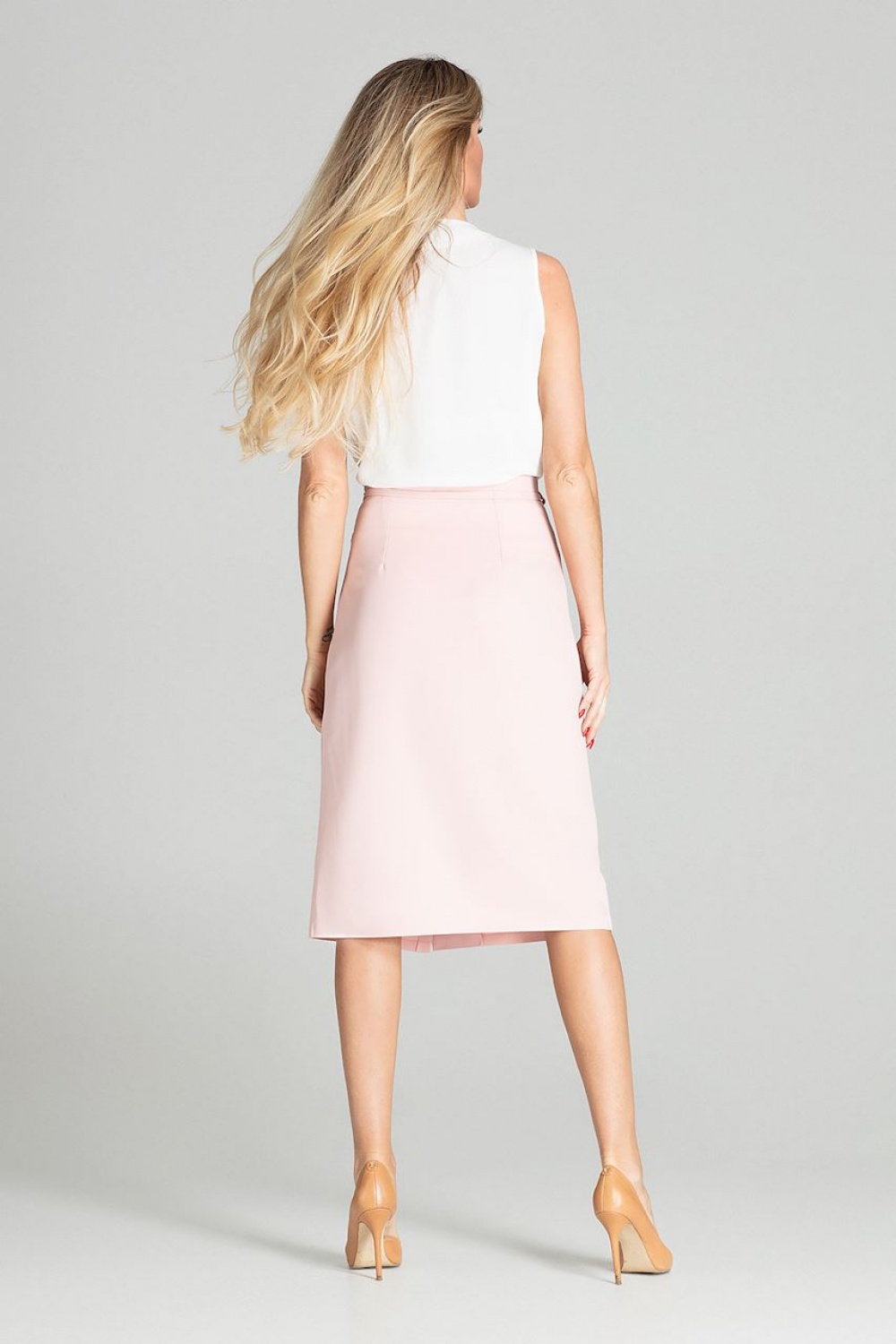  Skirt model 141759 Figl  pink