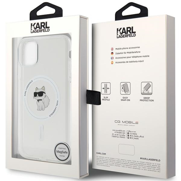 Karl Lagerfeld KLHMN61HFCCNOT Apple iPhone XR / 11 hardcase IML Choupette MagSafe transparent
