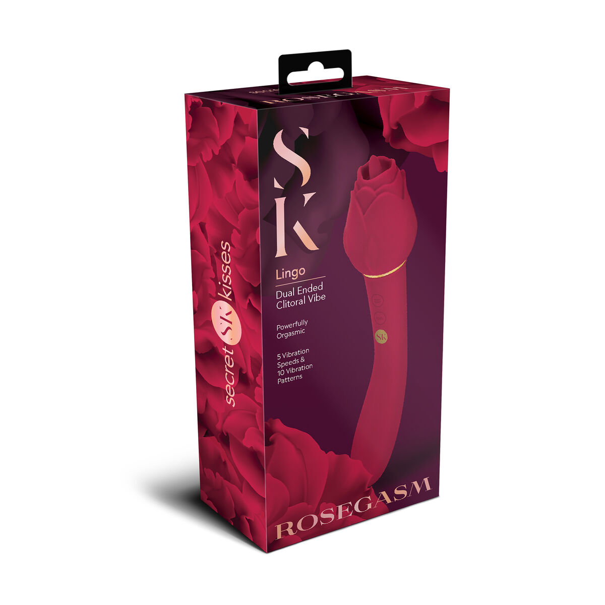 Clitoral Stimulator Secret Kisses Red Clitoral Stimulator Secret Kisses Red