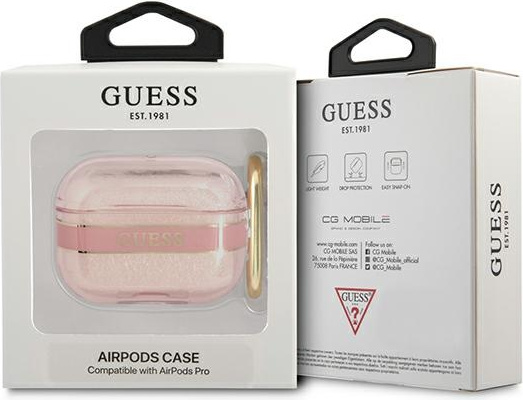 Guess GUAPHHTSP Apple AirPods Pro pink Strap Collection