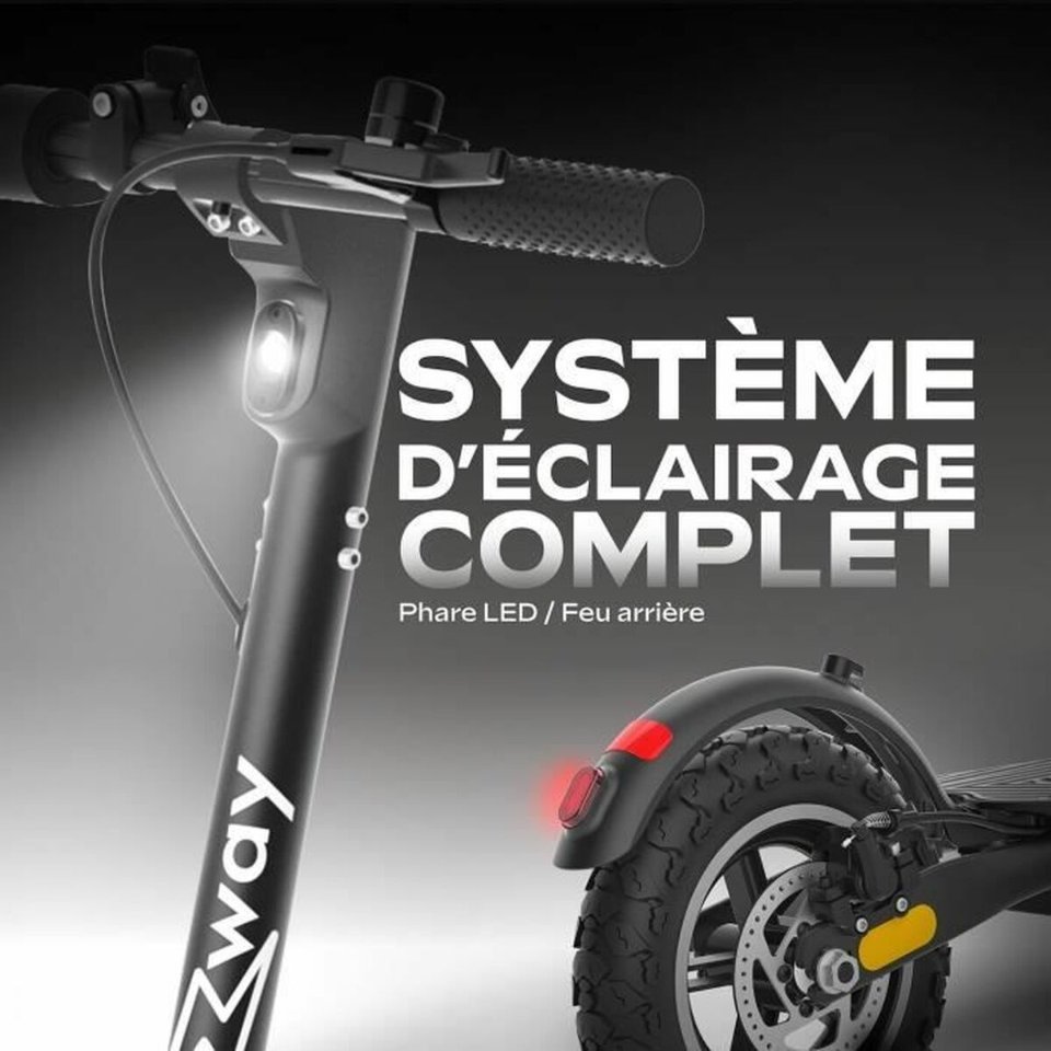 Electric Scooter EZWAY Black 450 W 25 km/h