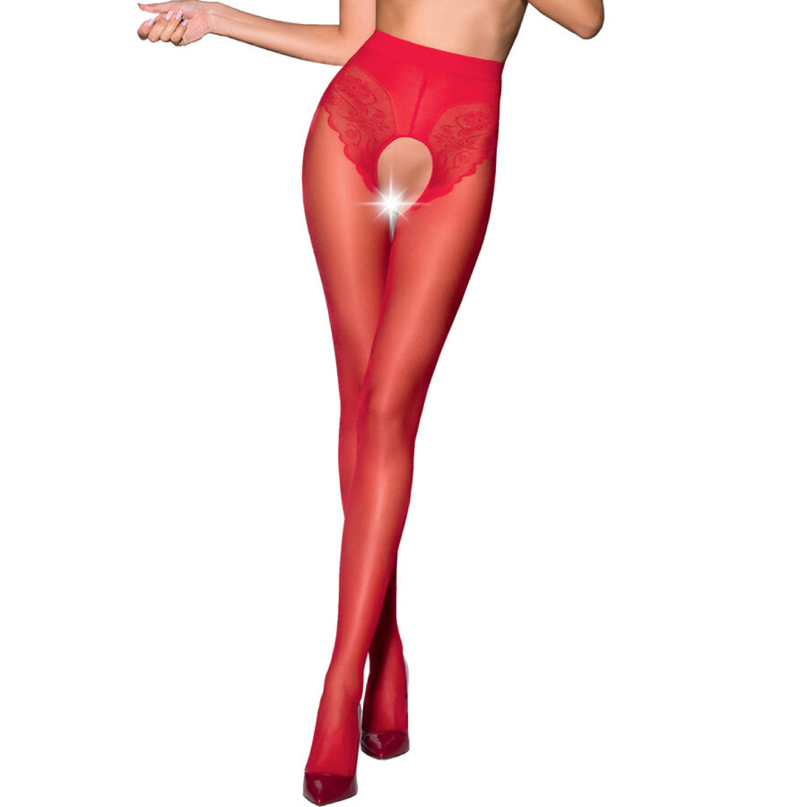 PASSION - TIOPEN 006 STOCKING RED 1/2 (30 DEN)